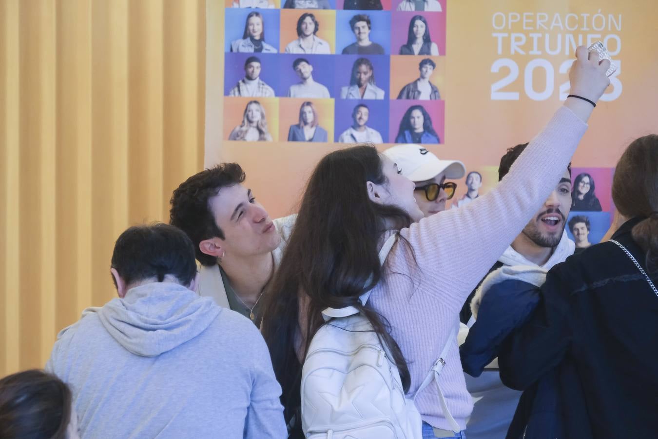 Firma de discos de los concursantes de Operación Triunfo 2023