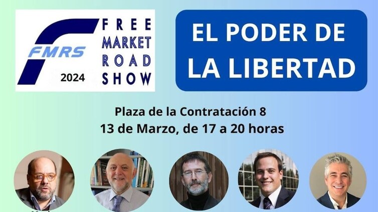 El Círculo Liberal Bastiat organiza este miércoles en Sevilla el Free Market Road Show