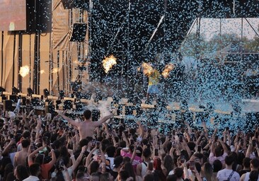 Escenario del Puro Latino Fest 2023 en Sevilla