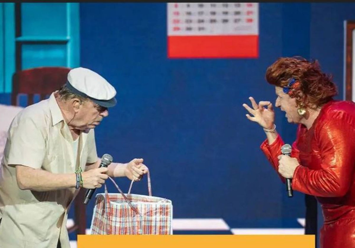 Escena de 'Bis a bis' de Los Morancos, se reestrena este miércoles en Sevilla