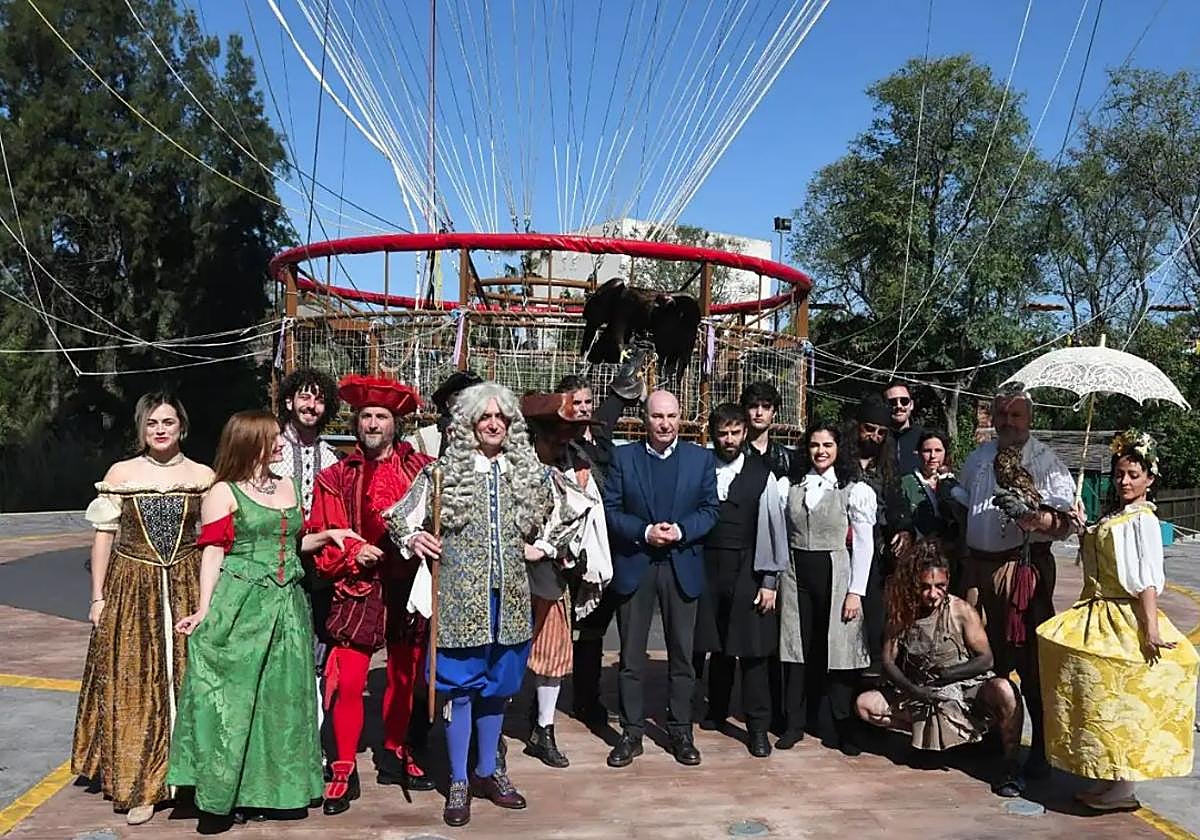 Un momento de la presentación a los medios de la nueva programación de Isla Mágica para la temporada 2024