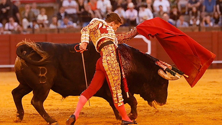 Juan Pedro García 'Calerito' deslumbró a Sevilla durante la corrida de este domingo