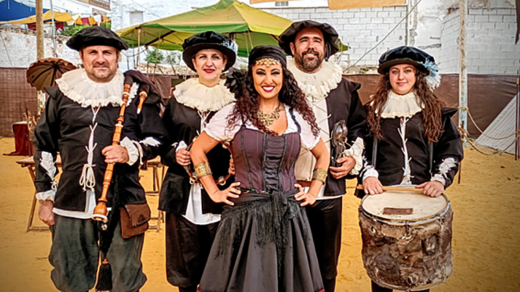 Artistas de la pasadas edición del Mercado Barroco de Olivares