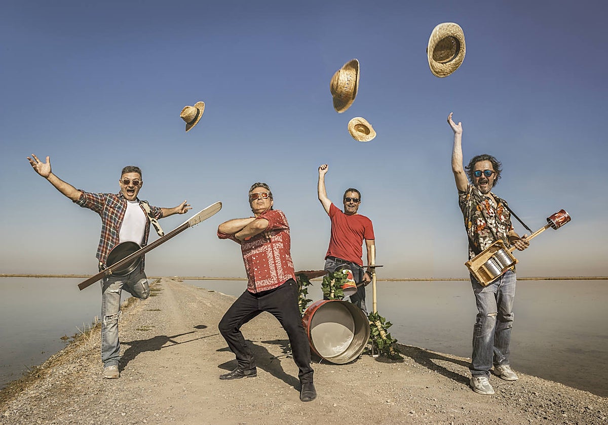 El grupo de rock andaluz 'No me pises que llevo chanclas'