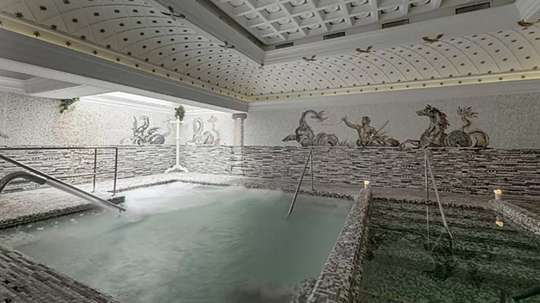 Instalaciones del spa 'Termas de Híspalis', uno de los centros que pueden encontrarse en Sevilla