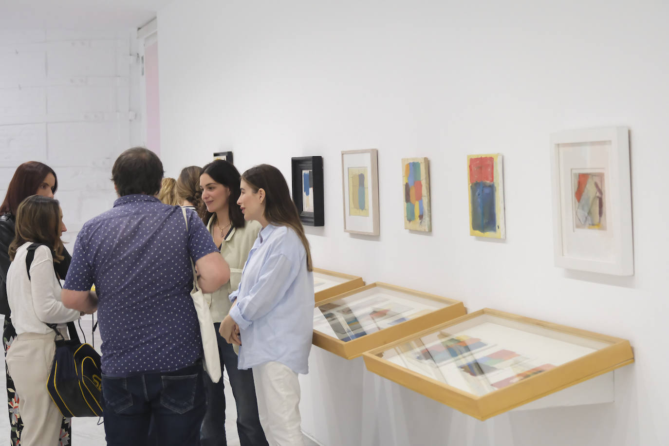 La exposición 'Abstracto estricto' de Manuel Salinas, en el Centro Andaluz de Arte Contemporáneo