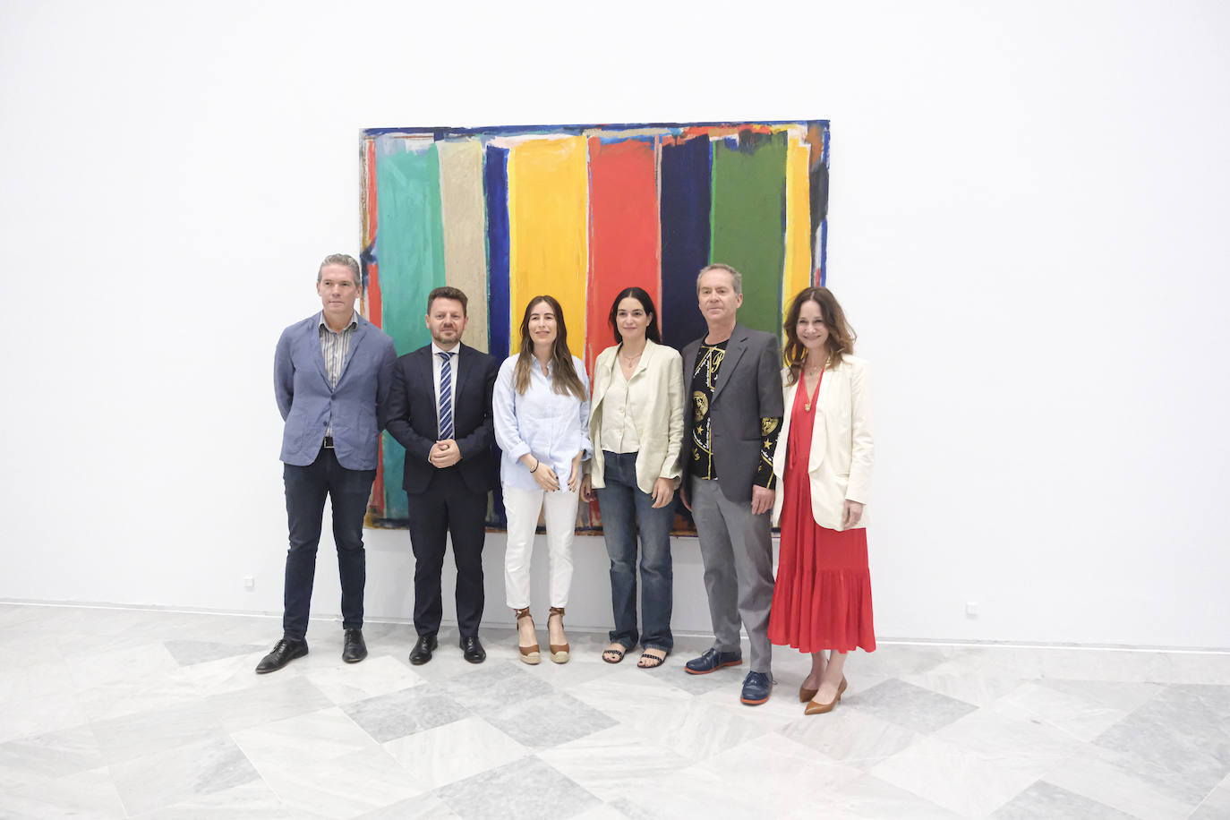 La exposición 'Abstracto estricto' de Manuel Salinas, en el Centro Andaluz de Arte Contemporáneo