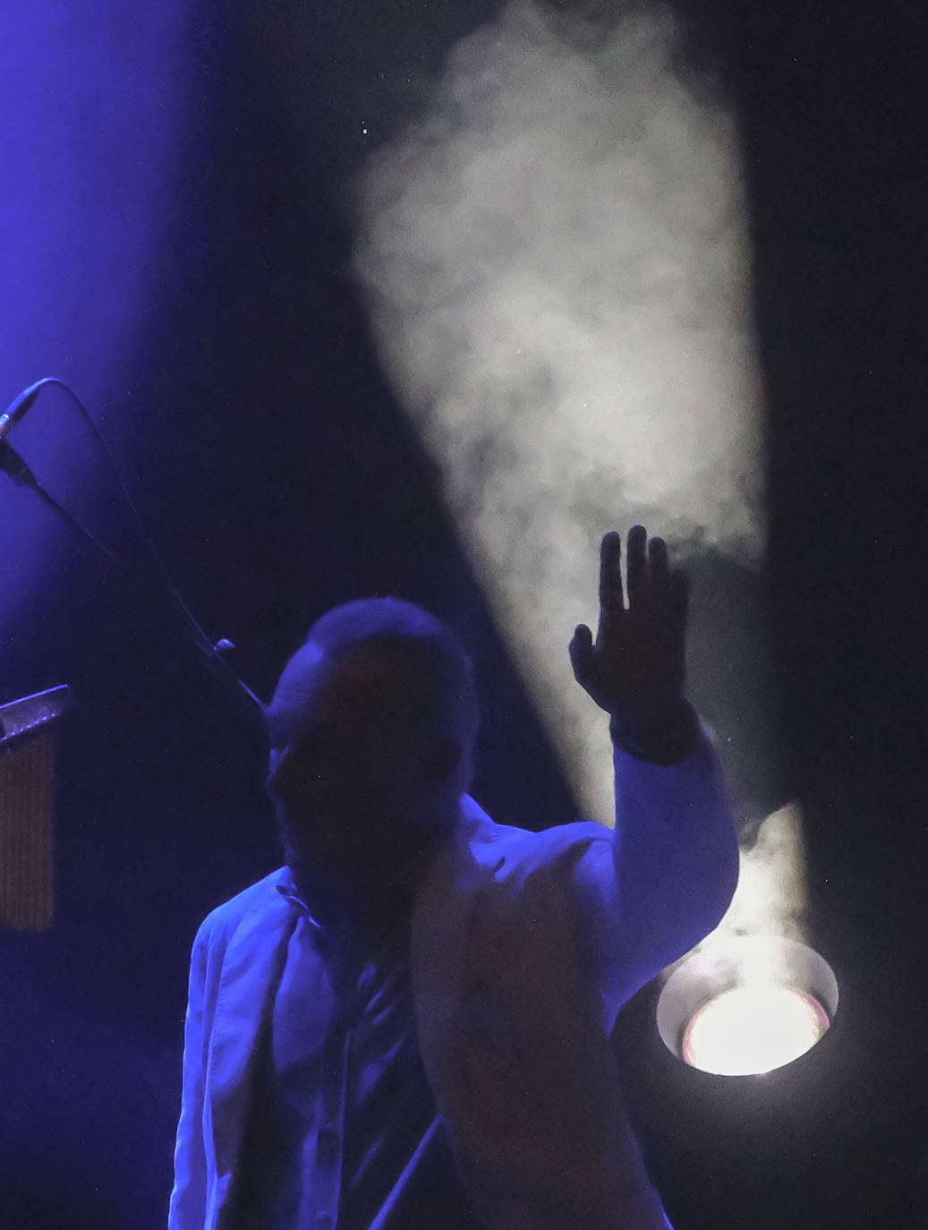 José Manuel Soto durante su concierto en el teatro de la Maestranza de Sevilla 