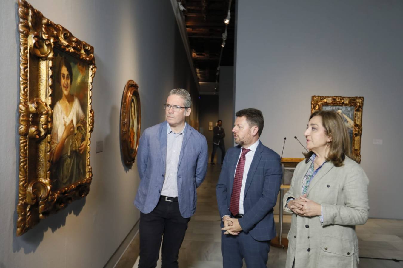 Inauguración de la exposición 'Sevilla en la mirada" en el Museo de Bellas Artes de Sevilla