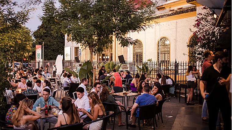 Ambiente en Bar Terraza Chile
