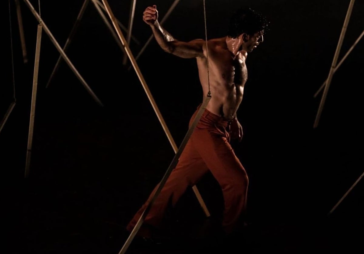 David Coria ha inaugurado el ciclo 'Andalucía. Flamenco' con el espectáculo 'Los bailes robados'