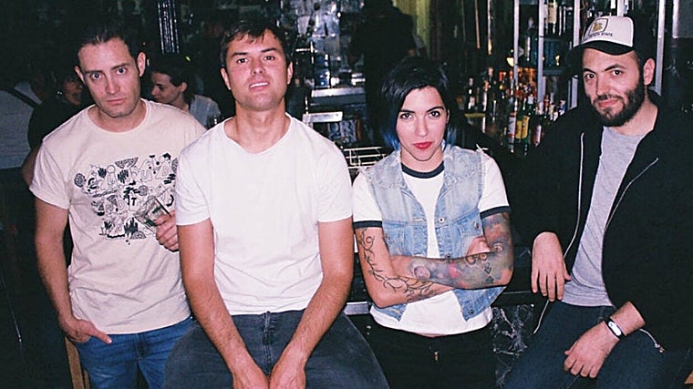 Los integrantes del grupo La La Love You