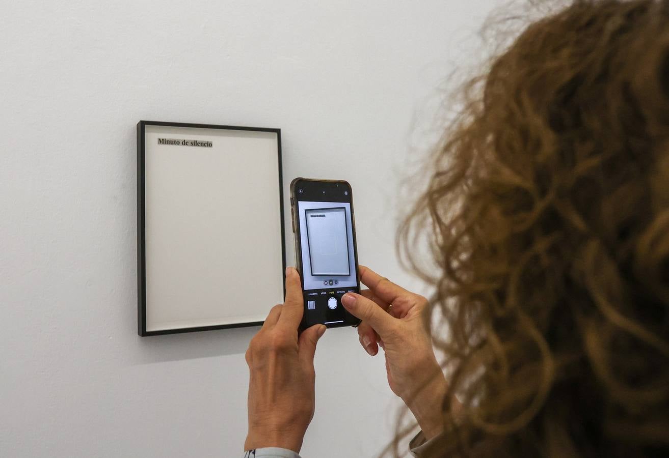 Exposición 'In ictu oculi' de Ignasi Aballí, en el CACC