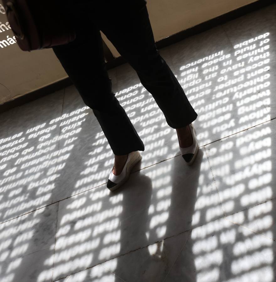 Exposición 'In ictu oculi' de Ignasi Aballí, en el CACC