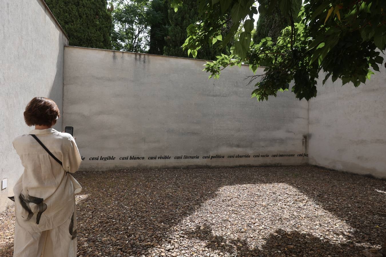 Exposición 'In ictu oculi' de Ignasi Aballí, en el CACC