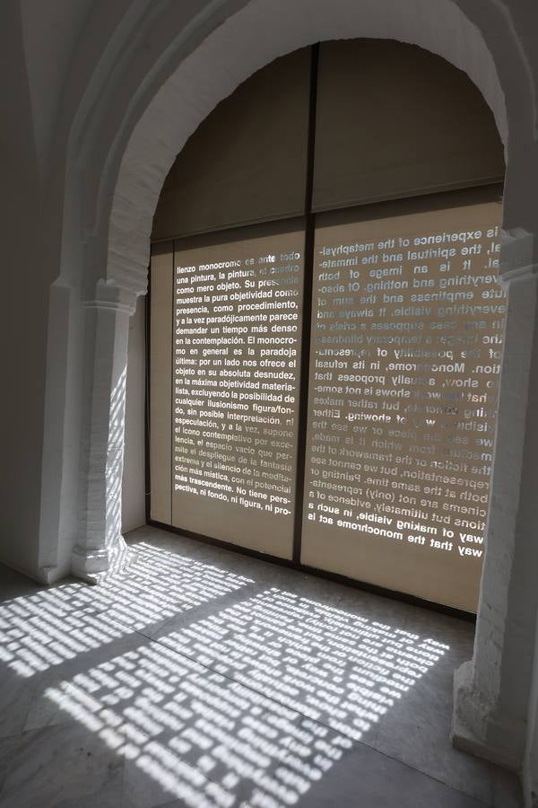 Exposición 'In ictu oculi' de Ignasi Aballí, en el CACC