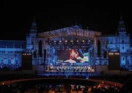 Icónica hace de la Plaza de España el gran escenario del sur de Europa