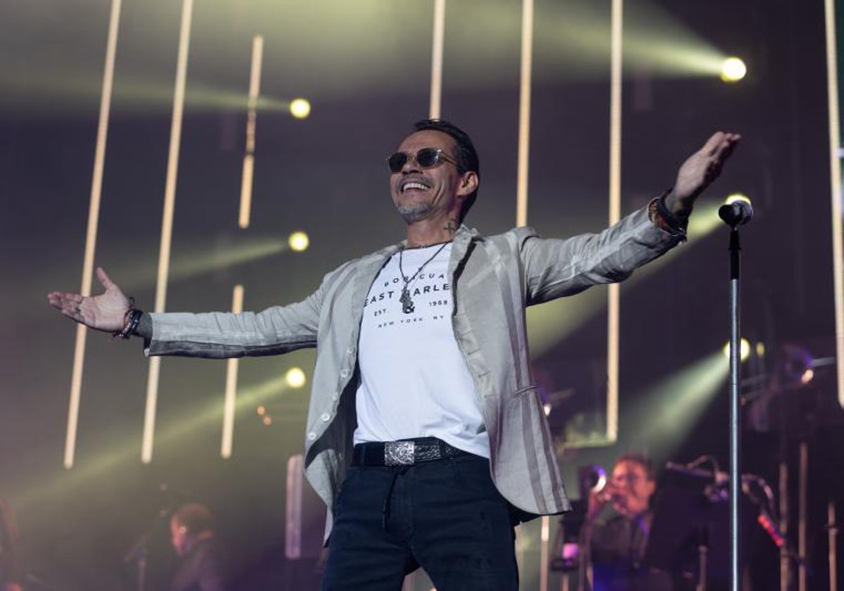 Marc Anthony actúa este domingo en Icónica Santalucía Sevilla Fest