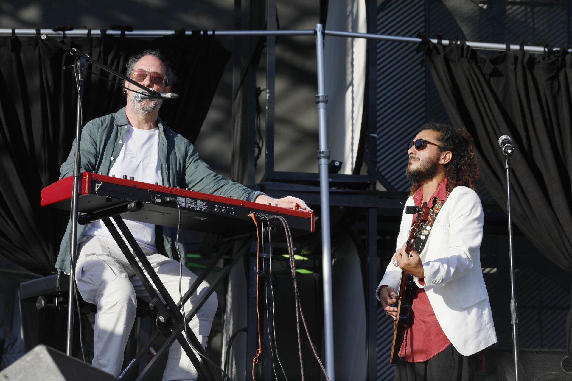 Actuación de Lin Cortés en Icónica Santalucía Sevilla Fest