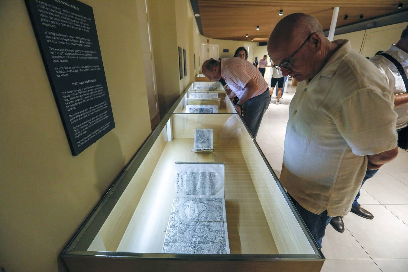 Imágenes de la exposición &#039;Mapas&#039;, en la Fundación Cajasol de Sevilla