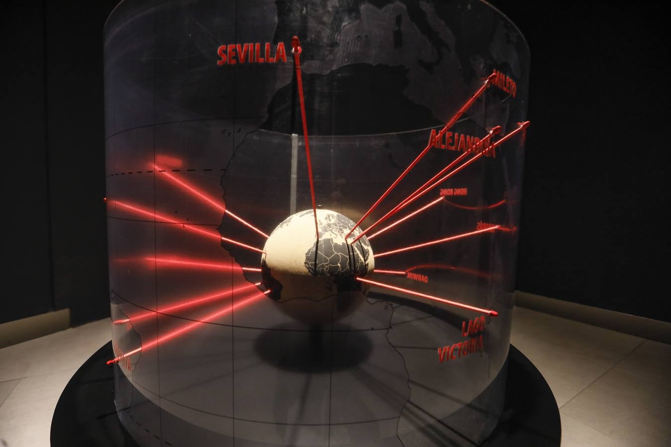 Imágenes de la exposición &#039;Mapas&#039;, en la Fundación Cajasol de Sevilla