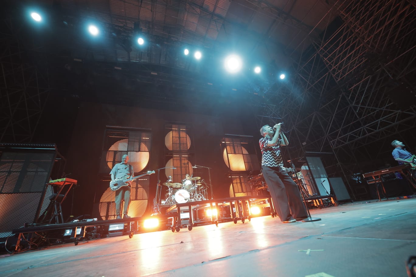 Vetusta Morla en un momento de su actuación en Sevilla