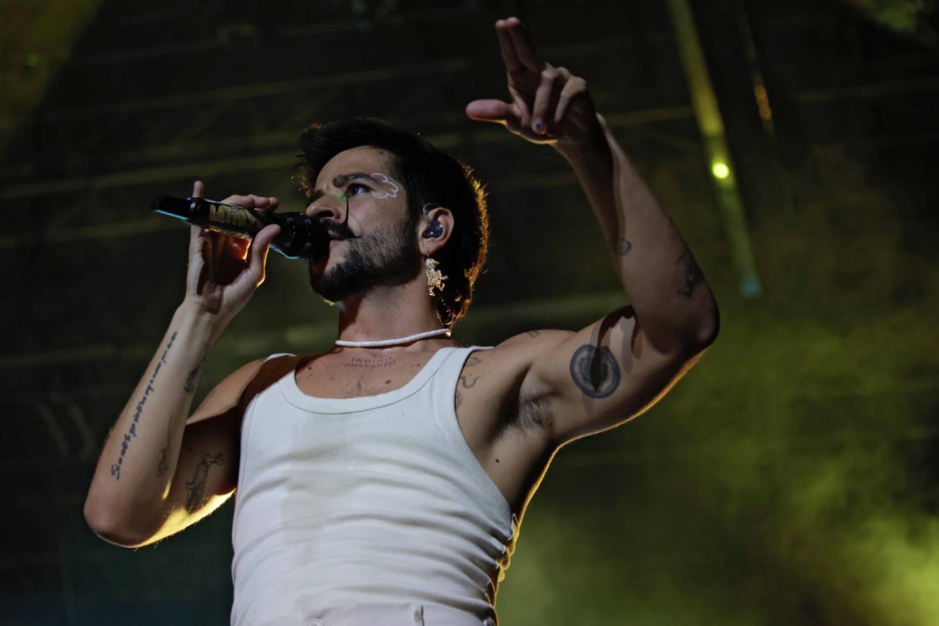 Actuación de Camilo en el Estadio de la Cartuja