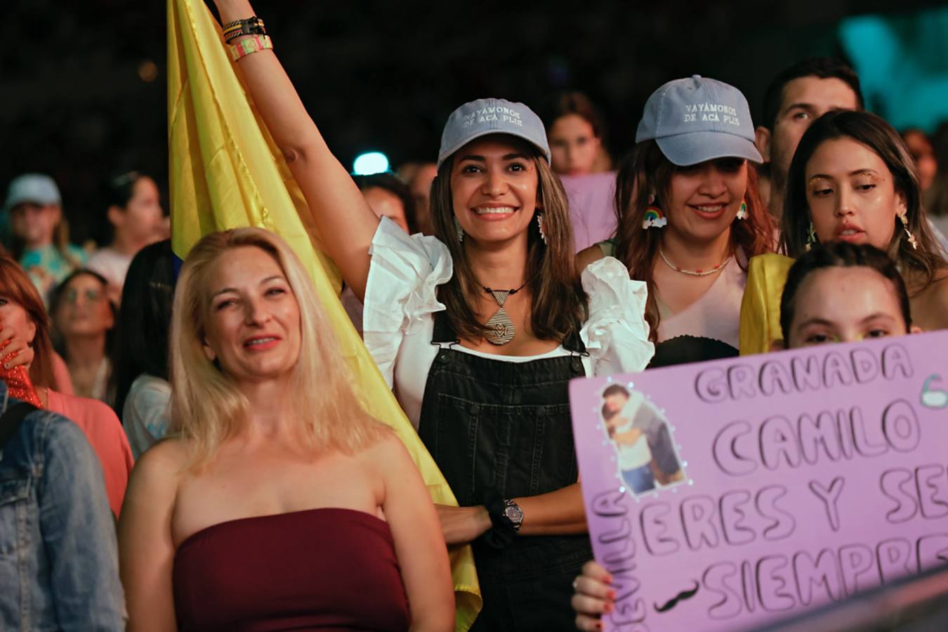 Actuación de Camilo en el Estadio de la Cartuja