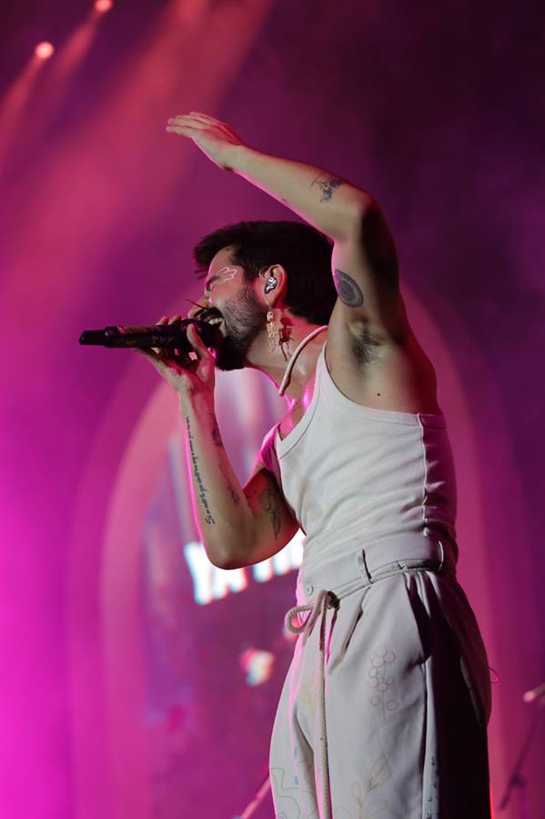 Actuación de Camilo en el Estadio de la Cartuja