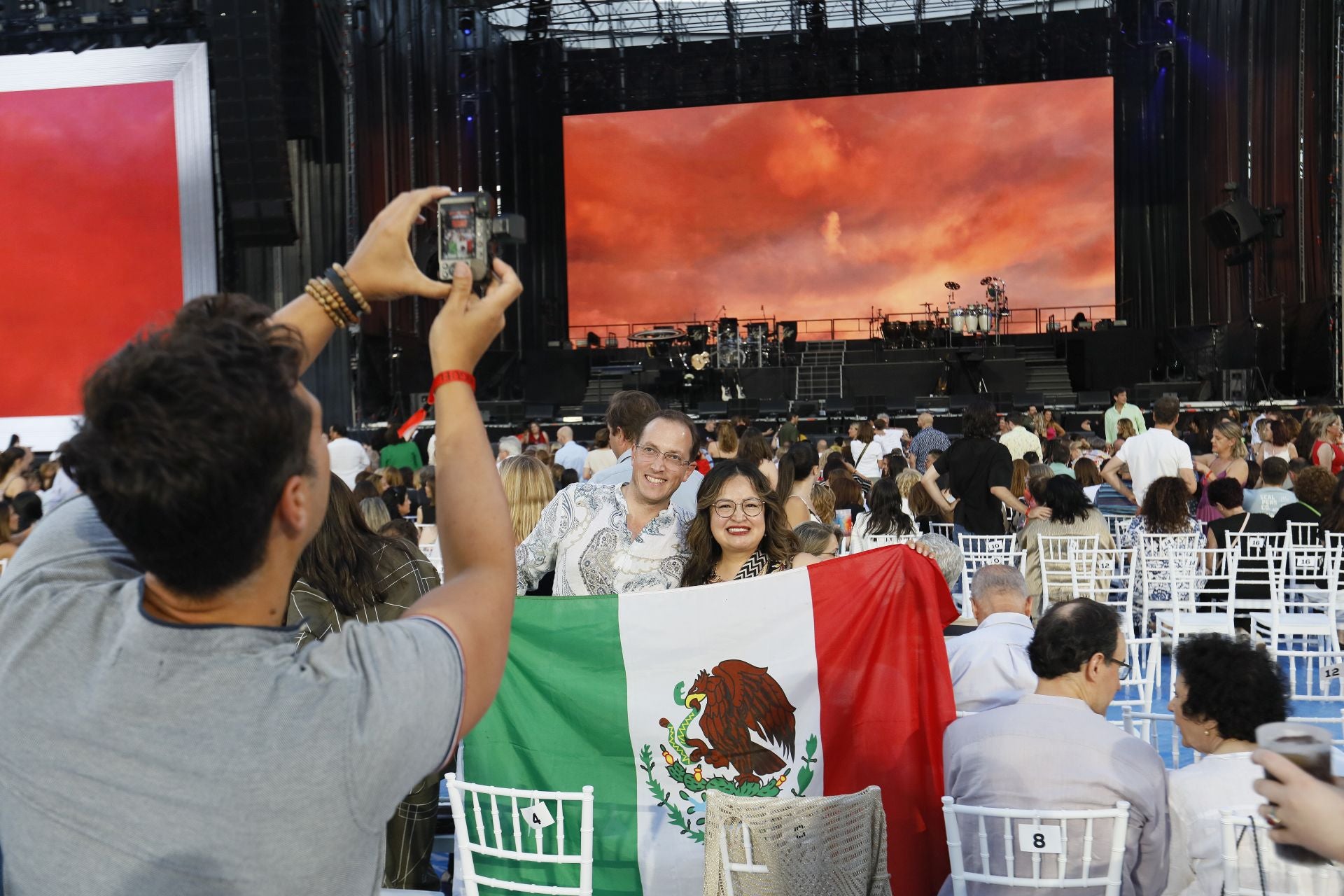 El concierto de Luis Miguel en el estadio de la Cartuja de Sevilla