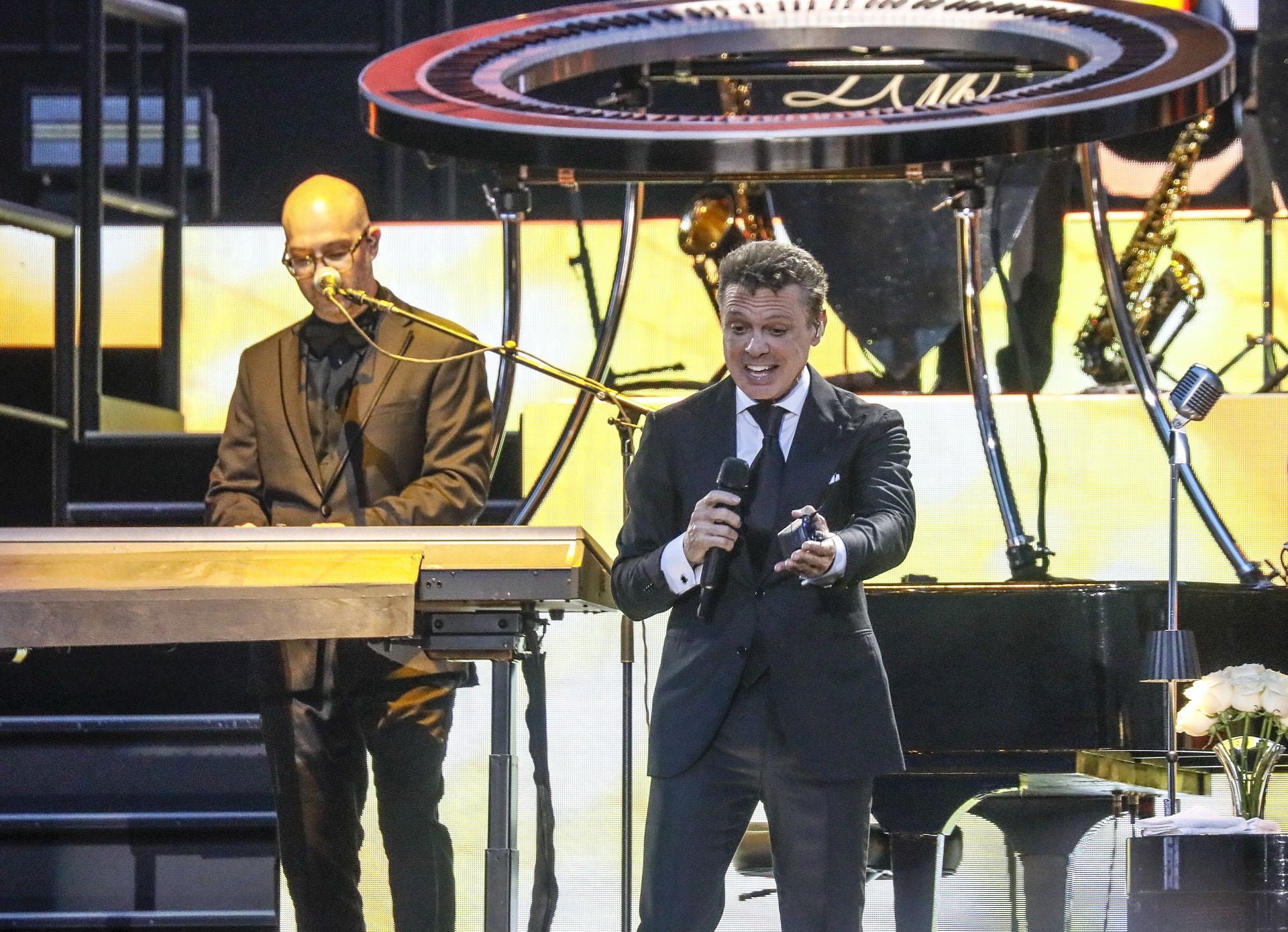 El concierto de Luis Miguel en el estadio de la Cartuja de Sevilla