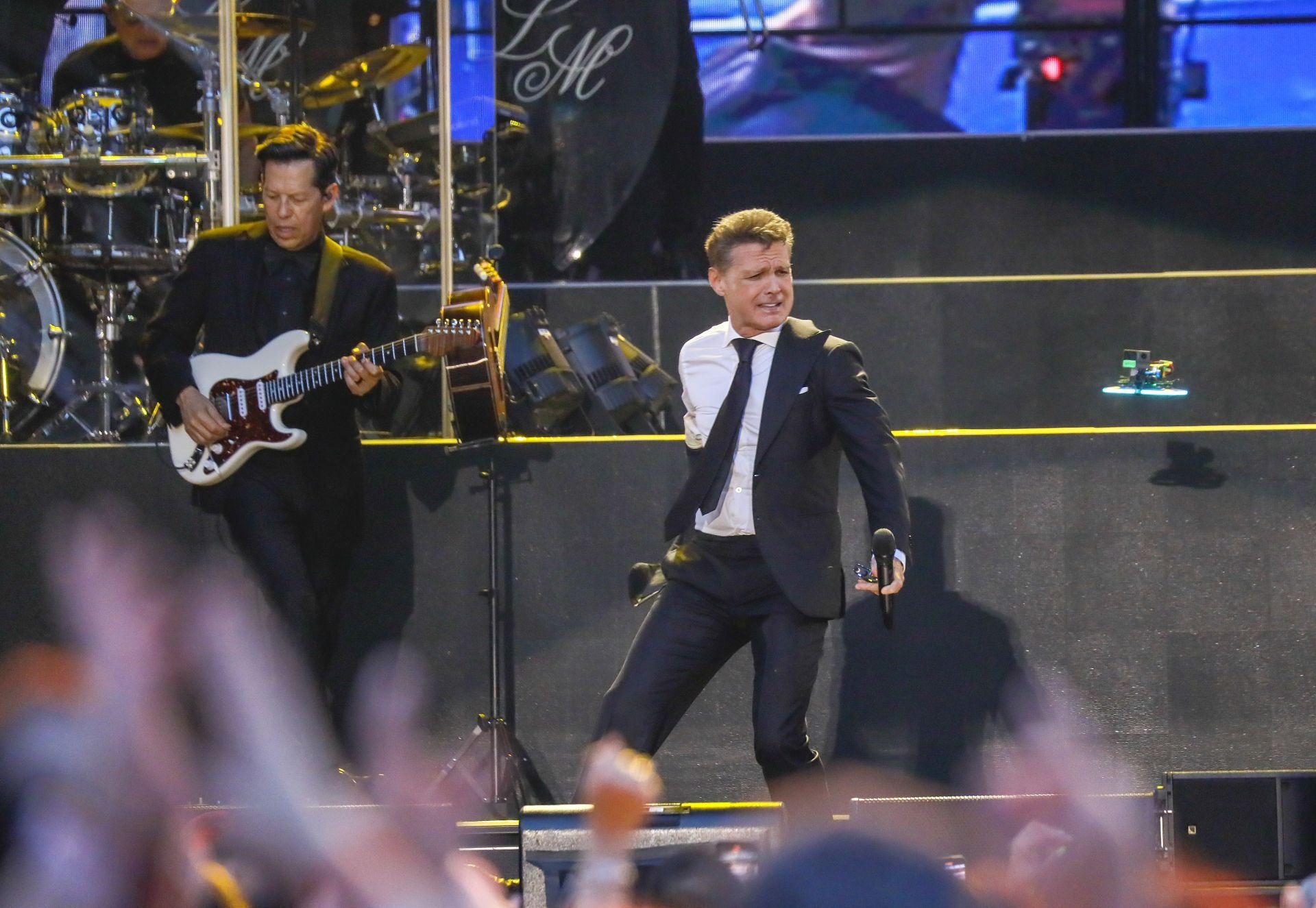 El concierto de Luis Miguel en el estadio de la Cartuja de Sevilla