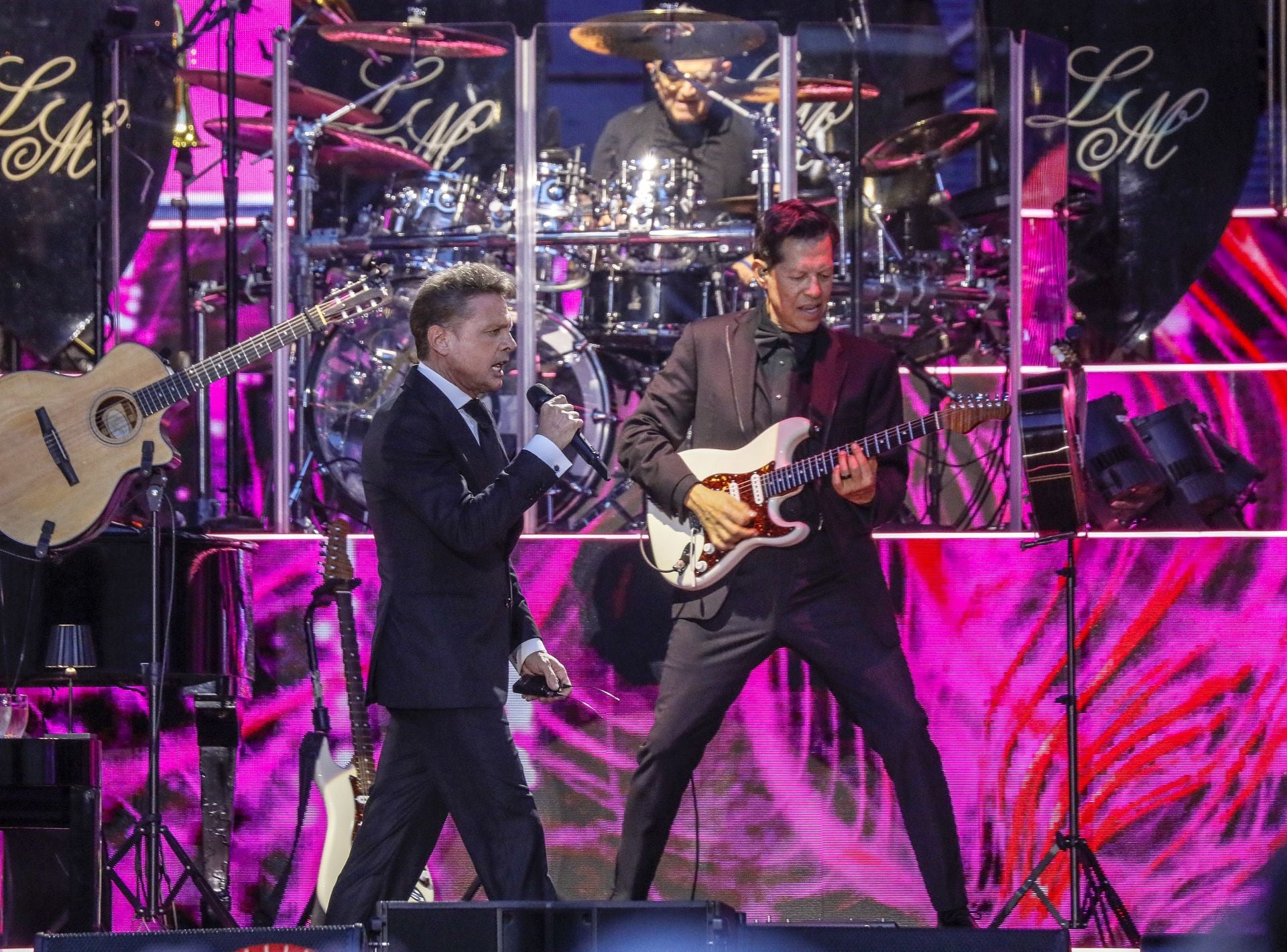 El concierto de Luis Miguel en el estadio de la Cartuja de Sevilla