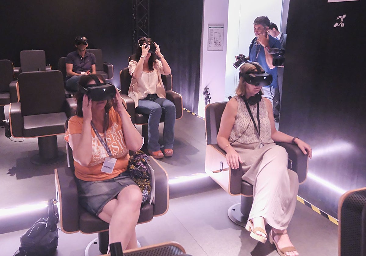 La experiencia inmersiva es posible gracias a la realidad virtual