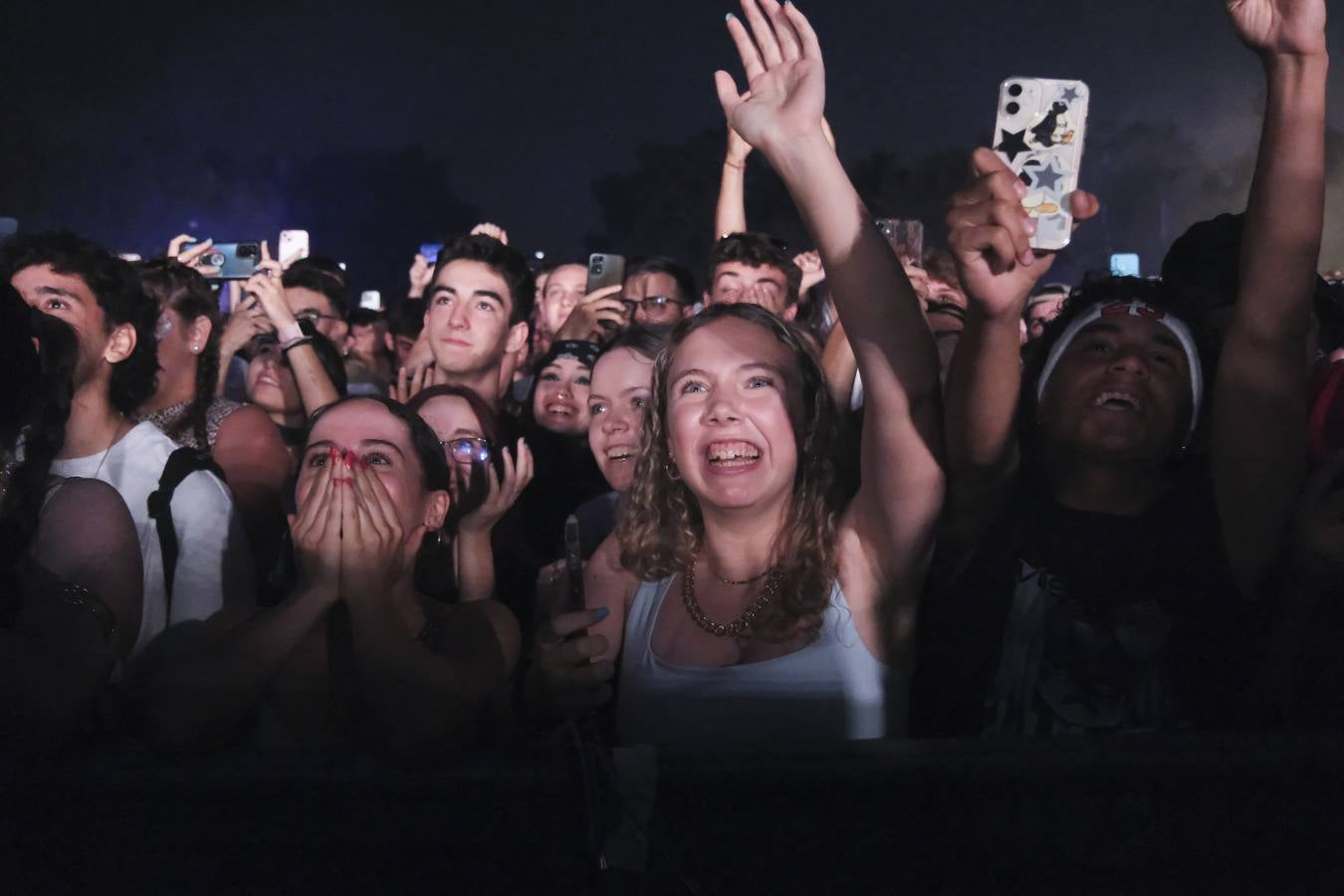 La actuación de Wos levantó una gran expectación entre los fans del rapero