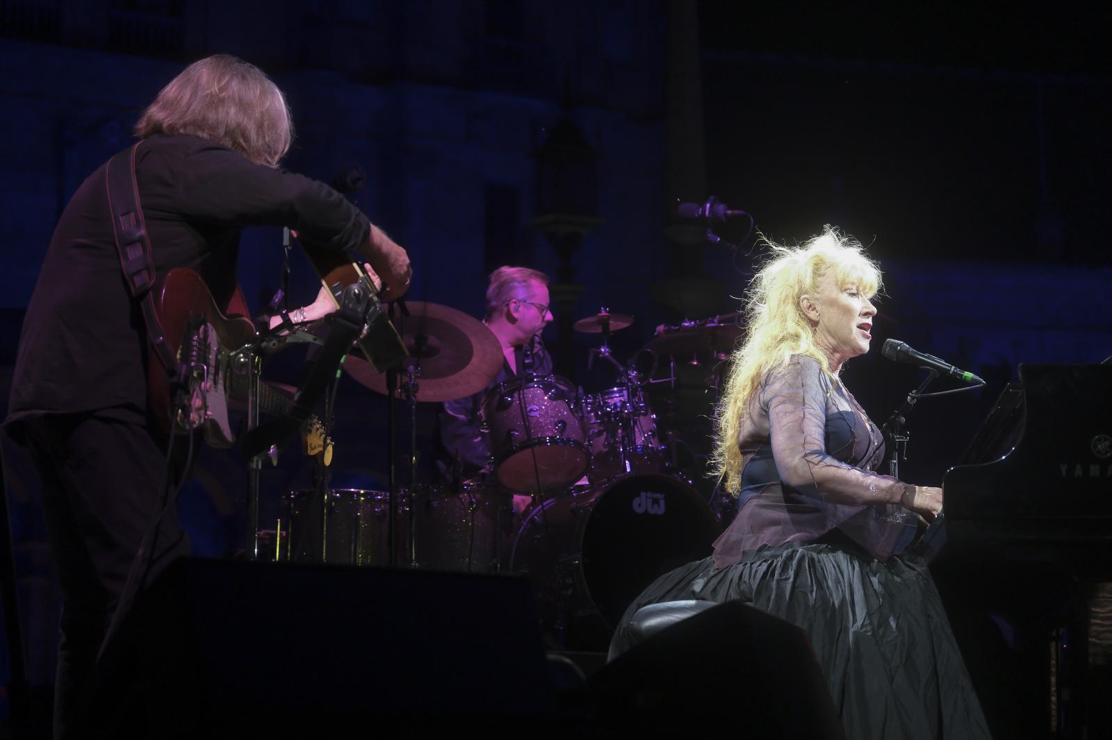 Actuación de Loreena McKennitt en la Plaza de España este domingo