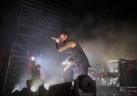 En imágenes, la música electrónica del grupo The  Prodigy en Sevilla