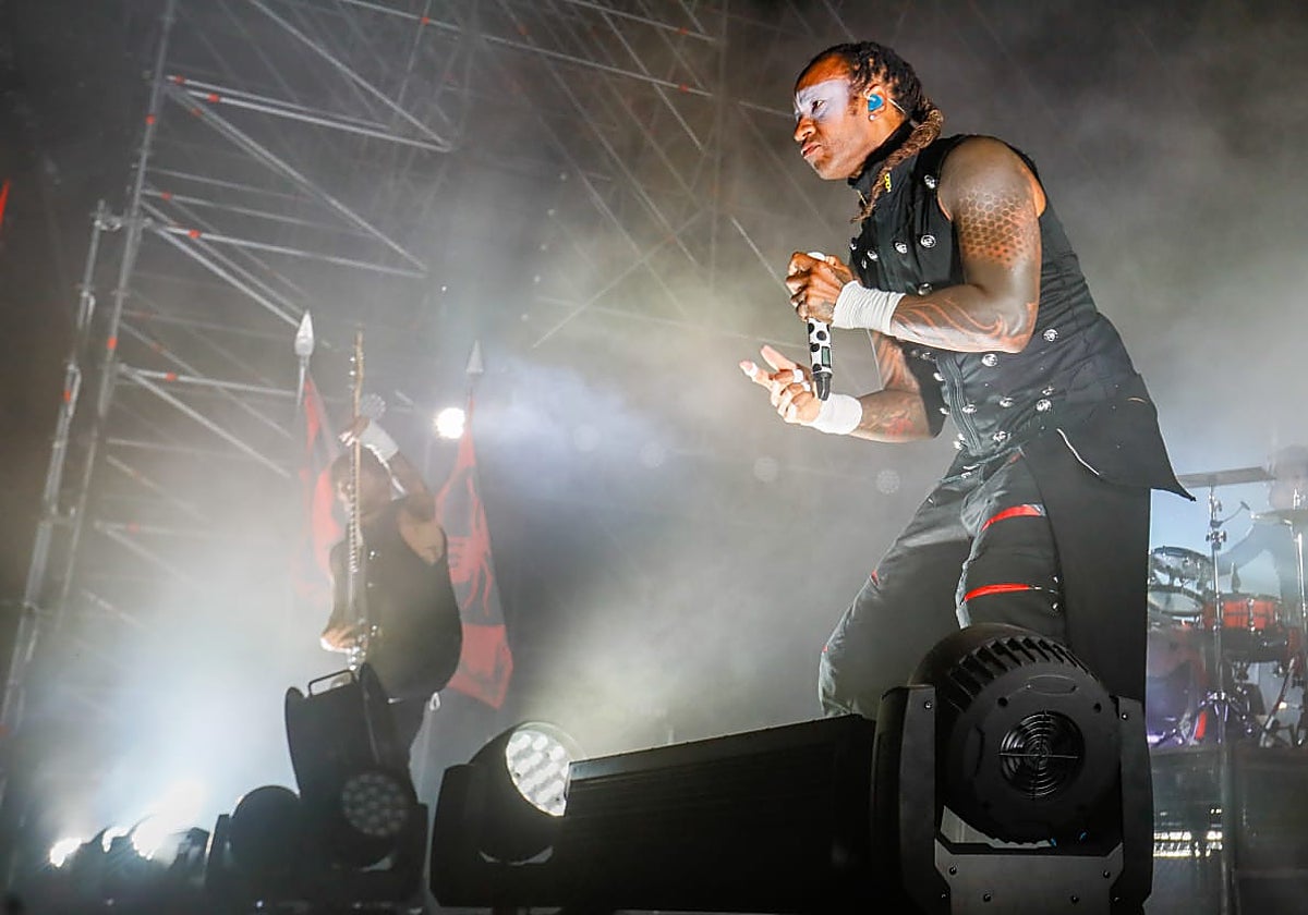 The Prodigy cantando en Sevilla