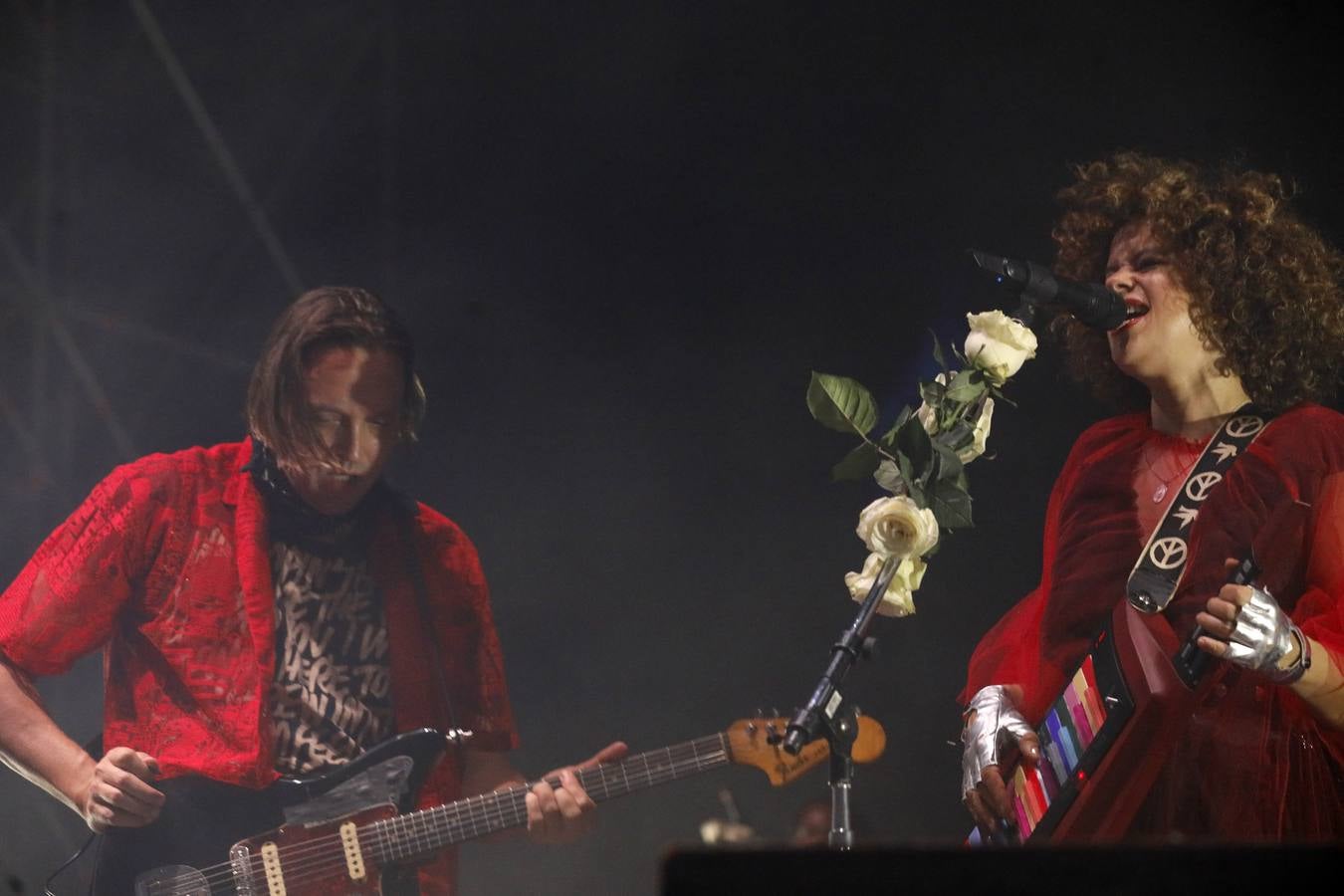 Arcade Fire llenó la Plaza de España con el sonido de su rock alternativo