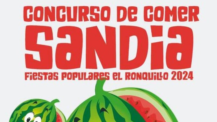 En la caseta municipal de El Ronquillo se va a celebrar este curioso concurso centrado en la sandía