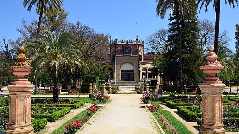 Pabellón Real, en la Plaza de América