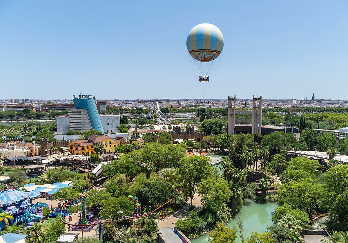 Vista aérea de Isla Mágica
