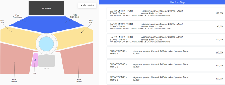 Precios de las entradas de Justin Timberlake en Sevilla: hasta 260 euros en preventa