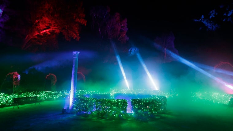 Inauguración de la primera edición de 'Naturaleza Encendida' en el Real Alcázar de Sevilla