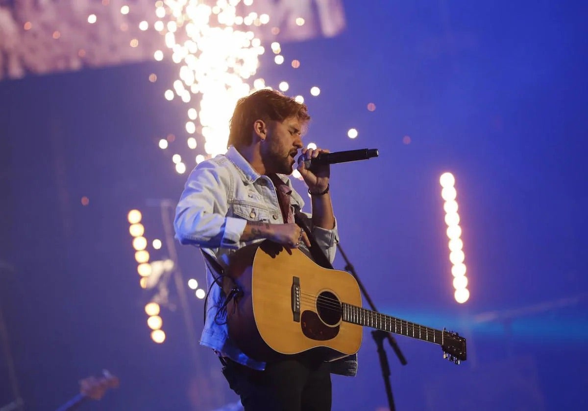 Dani Fernández en concierto