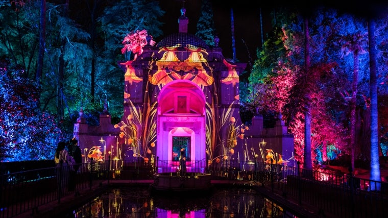 Este espectáculo, ideal para familias, se encuentra en los jardines del Real Alcázar de Sevilla