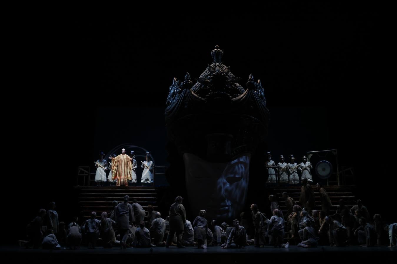 Representación de la ópera 'Turandot' en el Teatro de la Maestranza