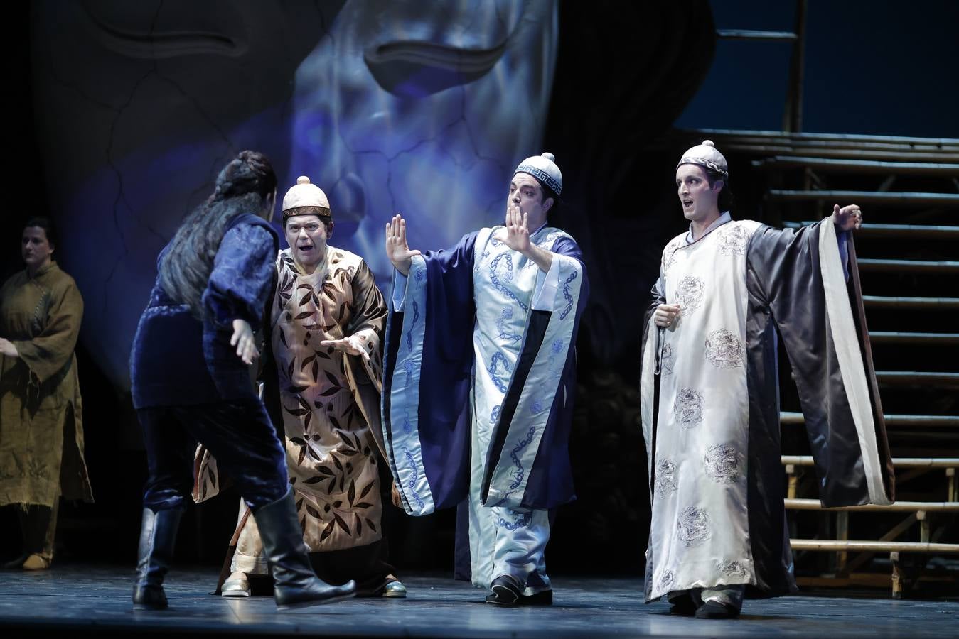 Representación de la ópera 'Turandot' en el Teatro de la Maestranza