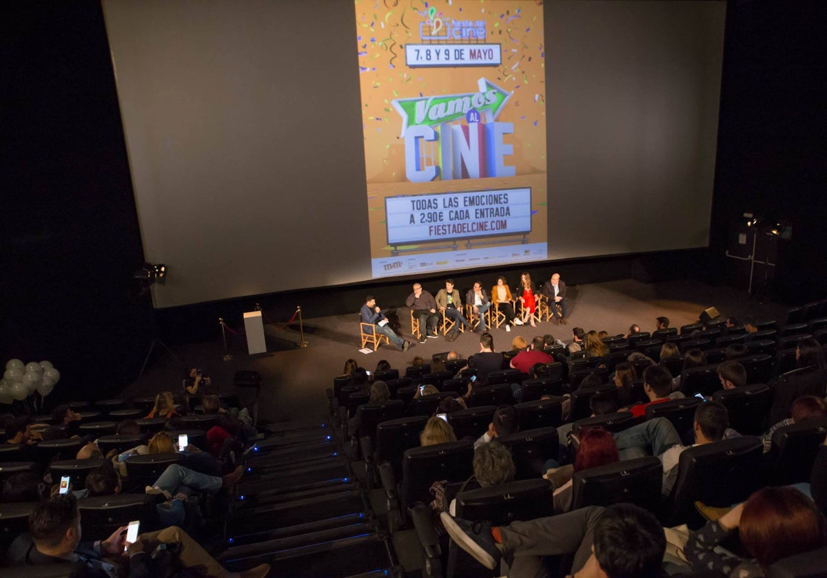 La salas de cine van a registrar una destacada afluencia esta semana con la Fiesta del Cine