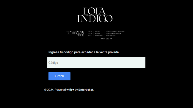 Acceso a la preventa de entradas para Lola Índigo en Sevilla 2025